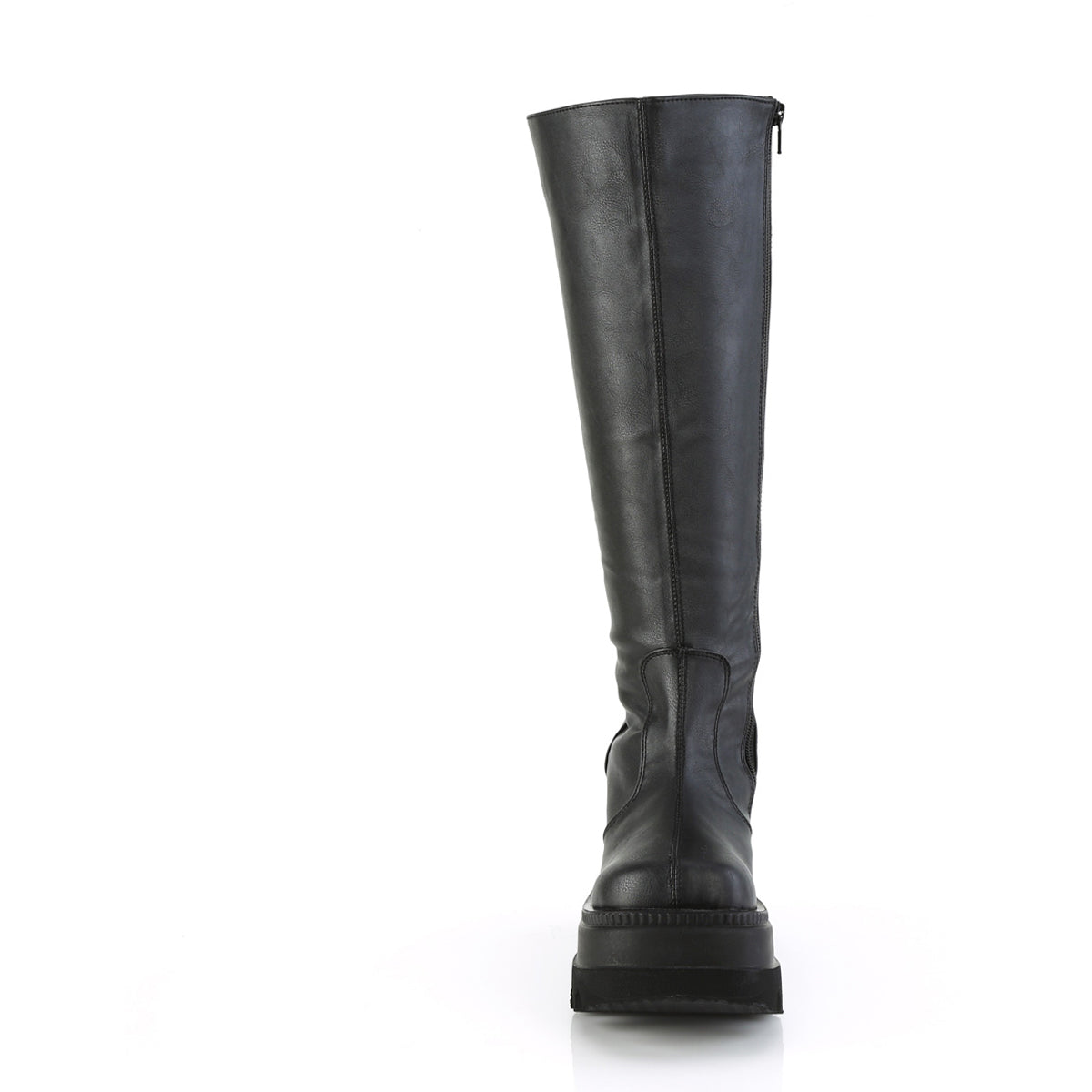 Demonia Shaker-100WC Wide Calf Knee High Platform Wedge Boots Secondary image