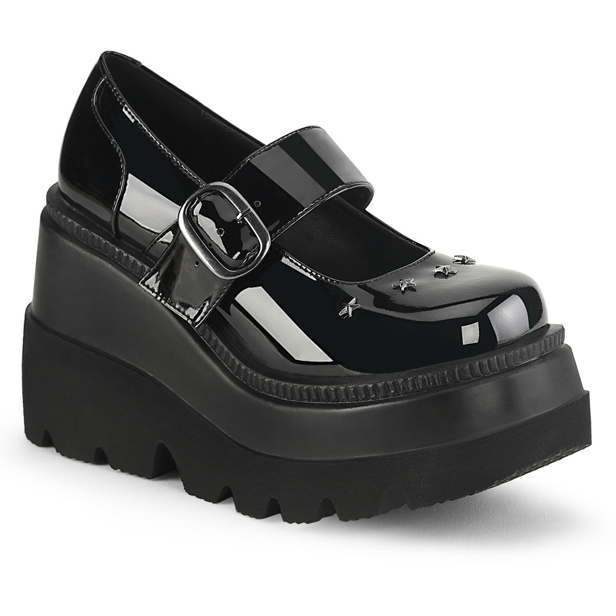 4 1/2" Wedge Pf Maryjane Pleaser Demonia SHA23/B Main image