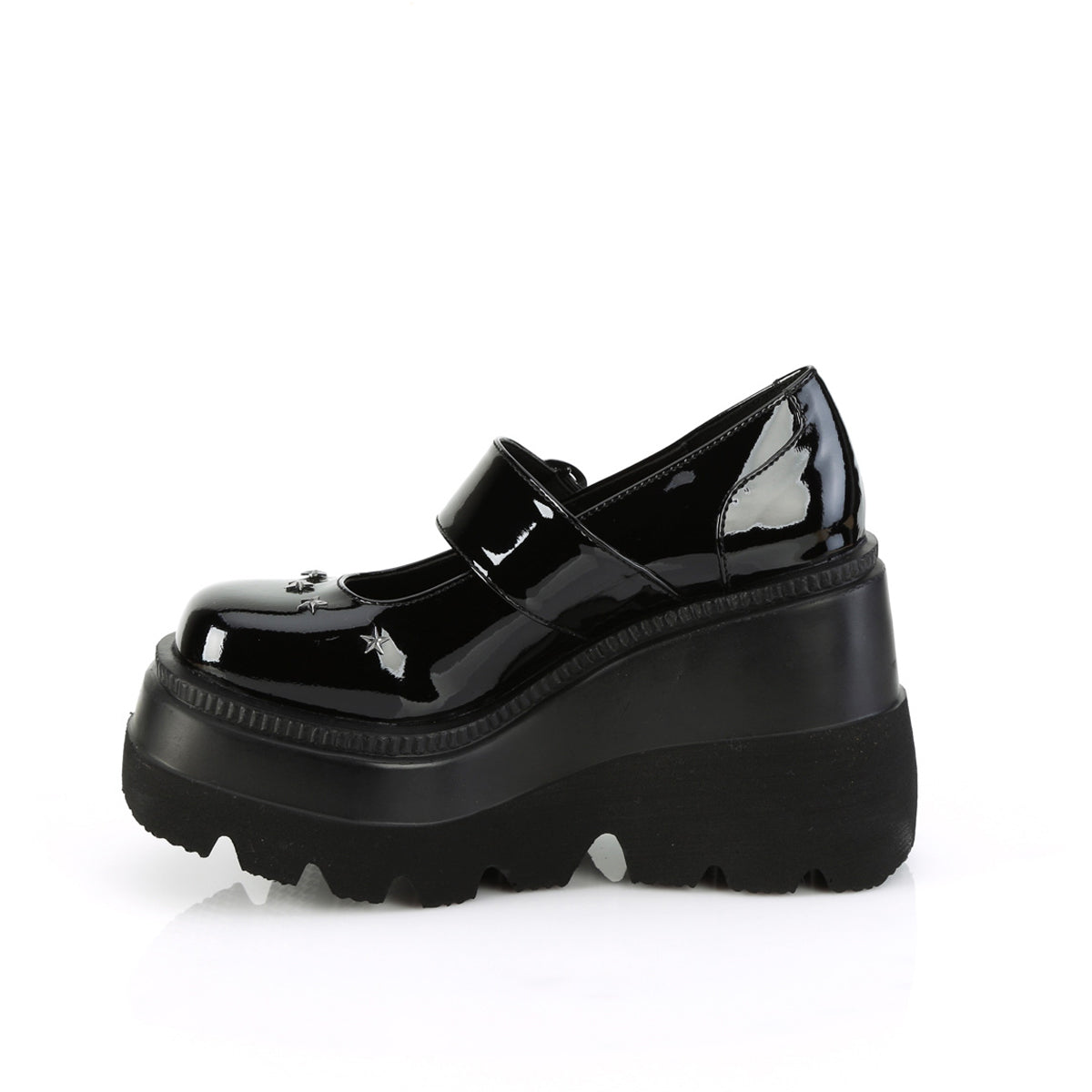 4 1/2" Wedge Pf Maryjane Pleaser Demonia SHA23/B