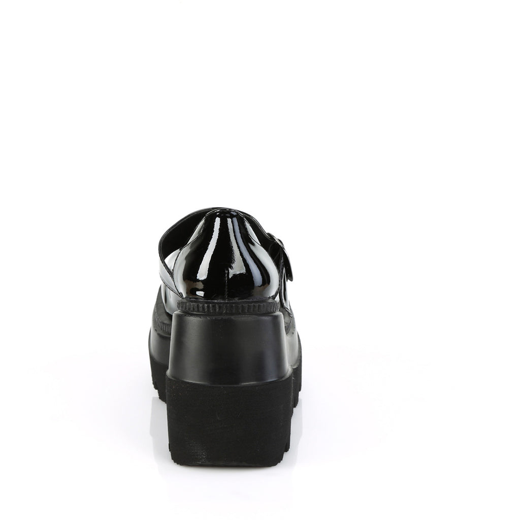 4 1/2" Wedge Pf Maryjane Pleaser Demonia SHA23/B