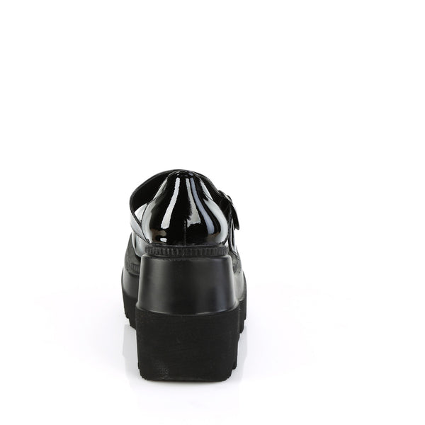 4 1/2" Wedge Pf Maryjane Pleaser Demonia SHA23/B
