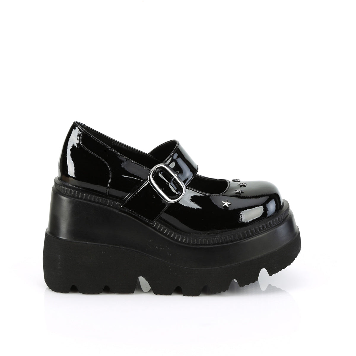 4 1/2" Wedge Pf Maryjane Pleaser Demonia SHA23/B