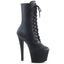 7" Heel, 2 3/4" PF Ankle Boot, Side Zip Pleaser Pleaser SKY/1020