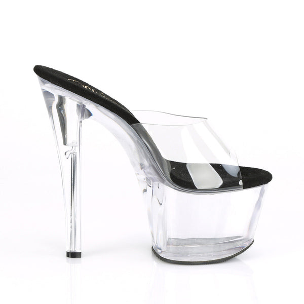7" Heel, 2 3/4" Pf Slide Pleaser Pleaser SKY301/C/B/C