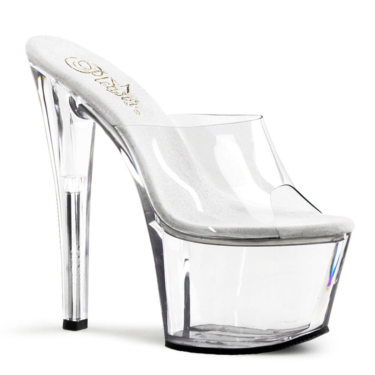 Sexy Open Toe Stripper Platform Stiletto Spike High Heels Shoes Pleaser Pleaser SKY/301 Main image
