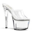 Sexy Open Toe Stripper Platform Stiletto Spike High Heels Shoes Pleaser Pleaser SKY/301
