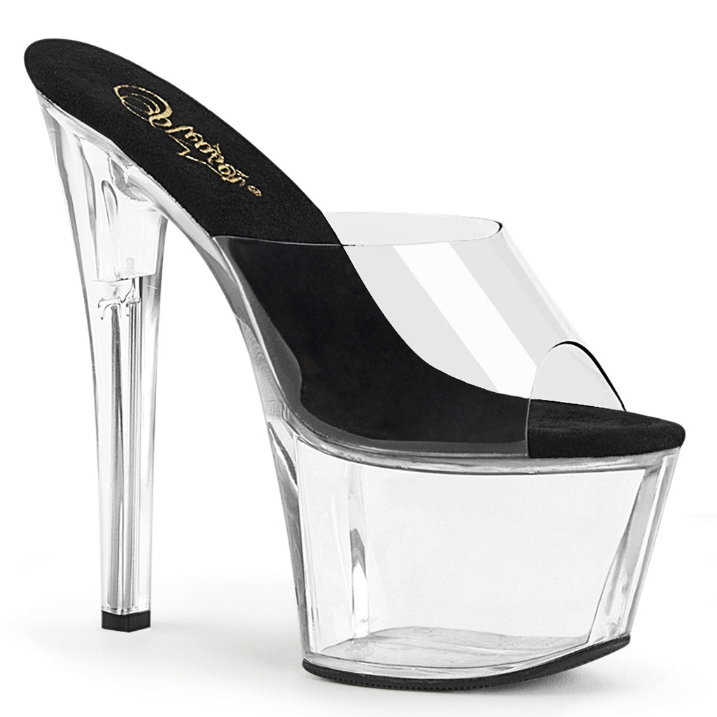 7" Heel, 2 3/4" Pf Slide Pleaser Pleaser SKY301/C/B/C