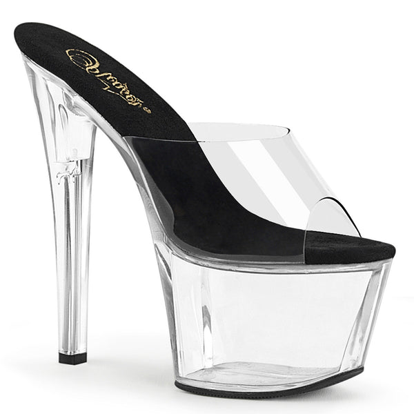 7" Heel, 2 3/4" Pf Slide Pleaser Pleaser SKY301/C/B/C