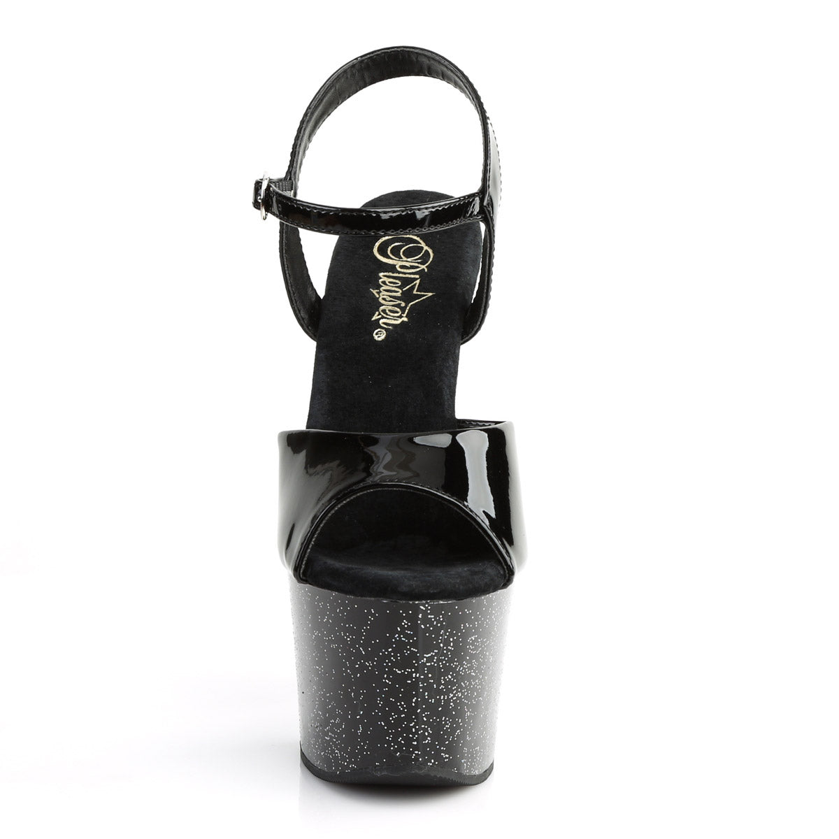 Pleaser Sky-309MG Women's 7" Glitter Platform Stiletto Ankle Strap Sandals Secondary image