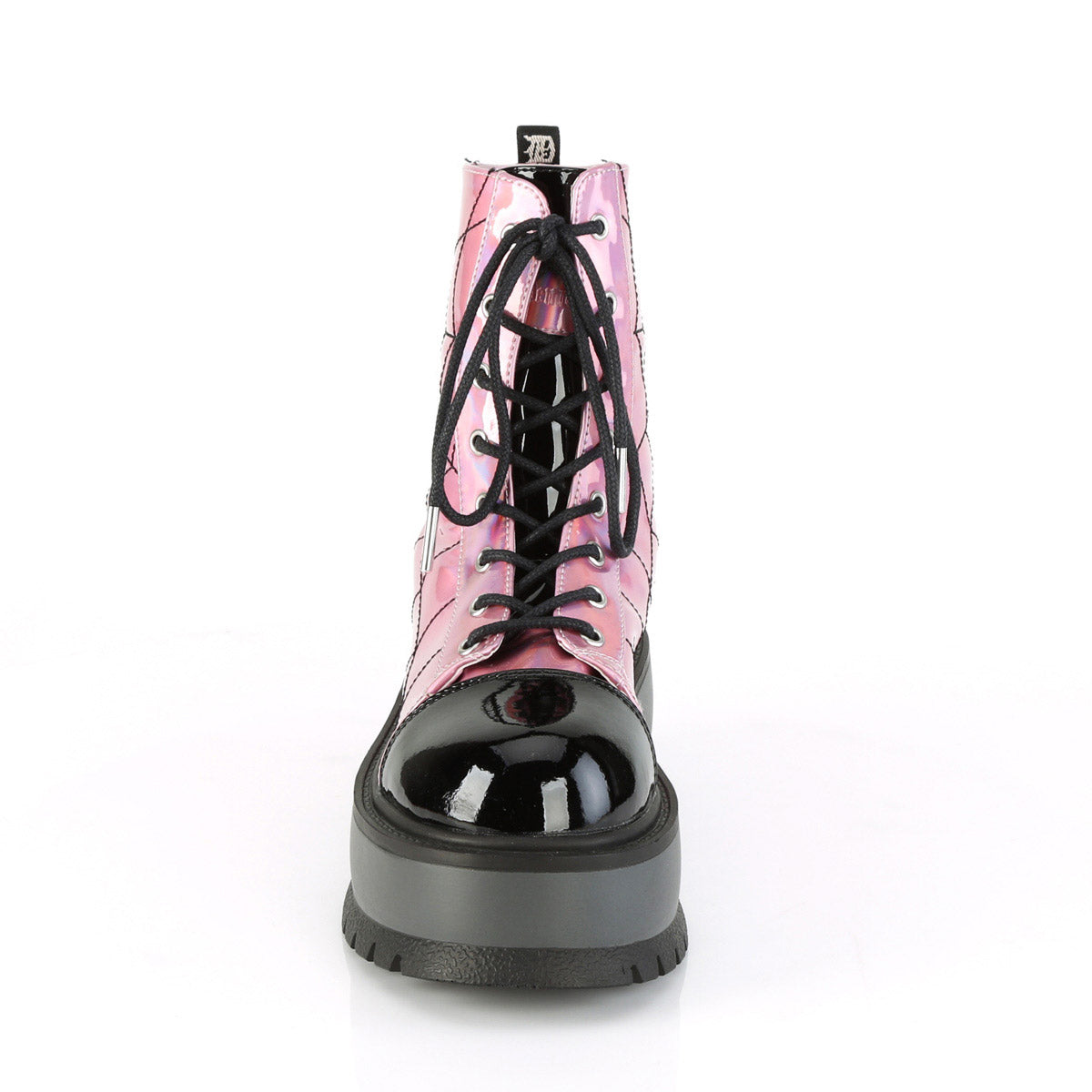 Demonia 2" Pf Lace-Up Ankle Boot, Side Zip SLACKER/88 Secondary image