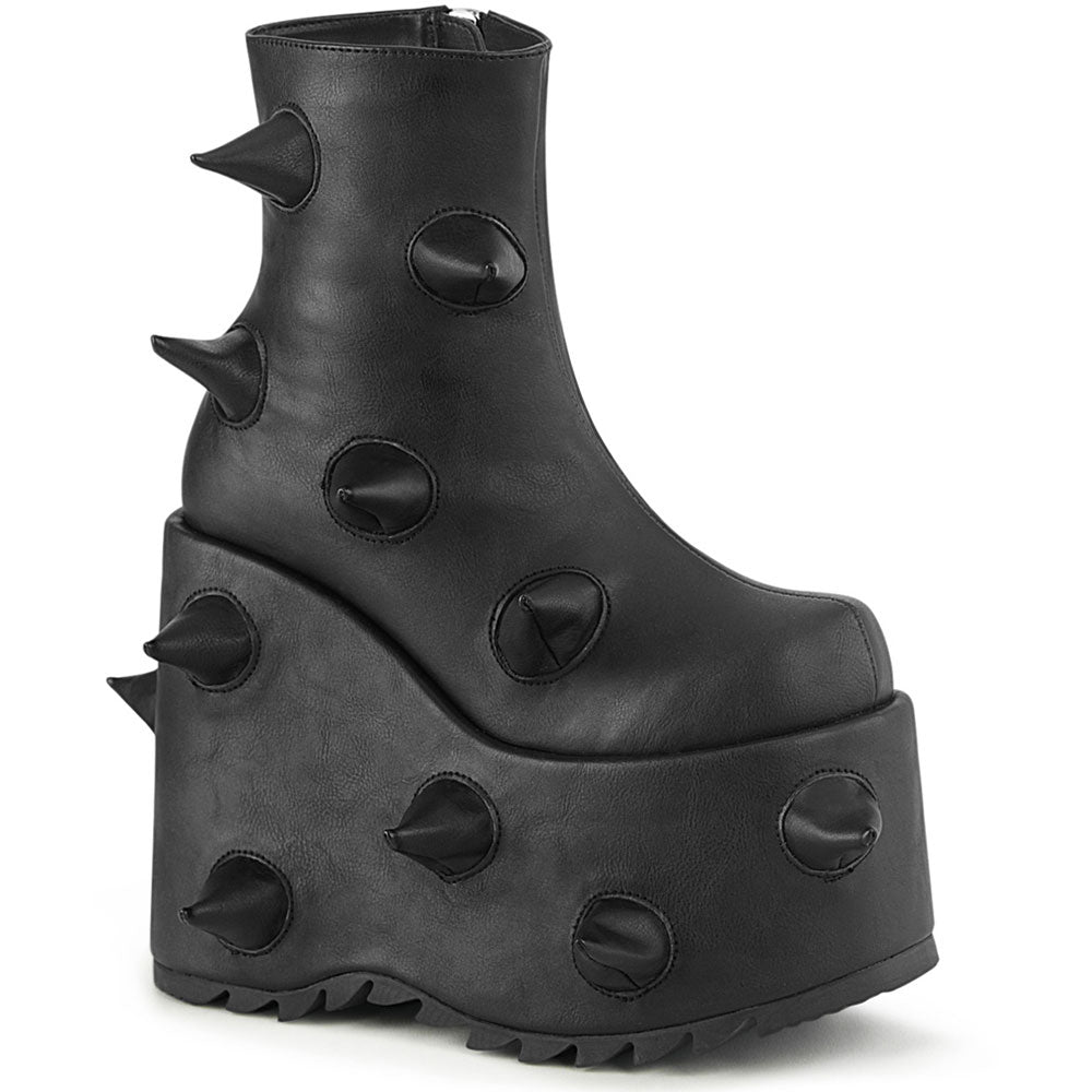 7" Pf Ankle Boot, Side Zip Pleaser Demonia SLAY/77 Main image
