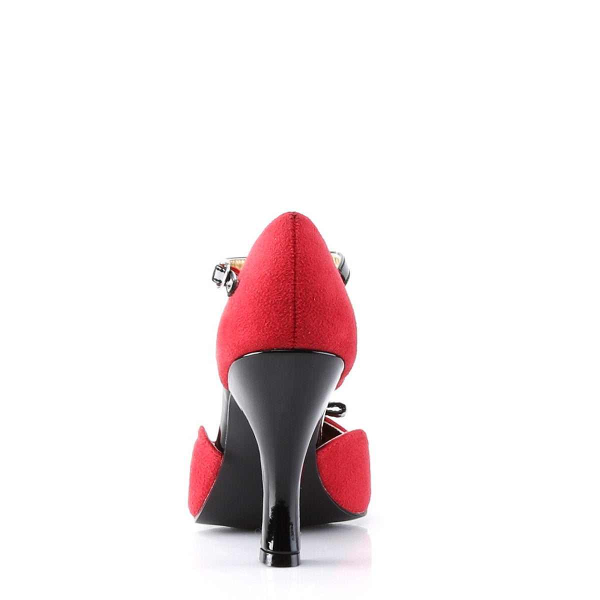 Sexy T-Strap Spat D'Orsay Pumps Mini Bow Spool High Heels Shoes Pleaser Pin Up Couture SMITTEN/10
