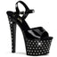 Rhinestone Studded Platform Stiletto Ankle Sandal High Heels Shoes Pleaser Pleaser STARDUST/709
