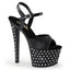 Rhinestone Studded Platform Stiletto Ankle Sandal High Heels Shoes Pleaser Pleaser STARDUST/709