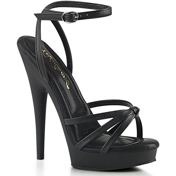 6" Heel, 1" Pf Wrap Around Knotted Strap Sandal Pleaser Fabulicious SULTRY/638