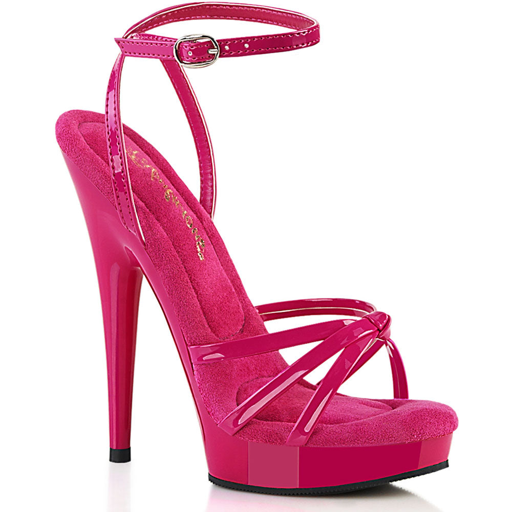 6" Heel, 1" Pf Wrap Around Knotted Strap Sandal Pleaser Fabulicious SULTRY/638