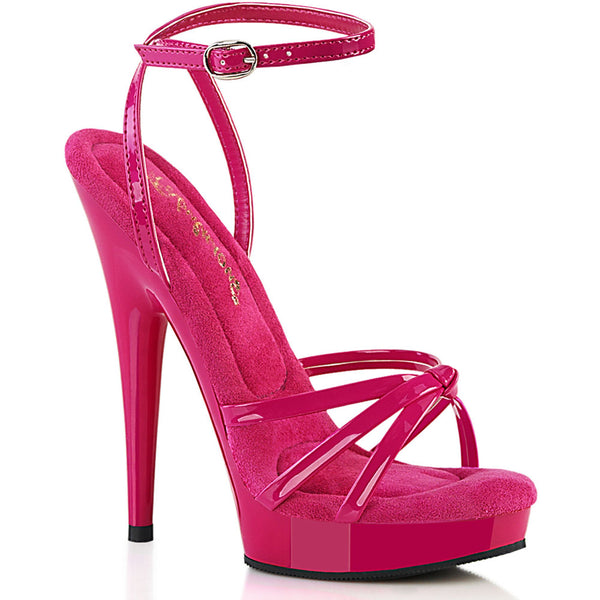 6" Heel, 1" Pf Wrap Around Knotted Strap Sandal Pleaser Fabulicious SULTRY/638