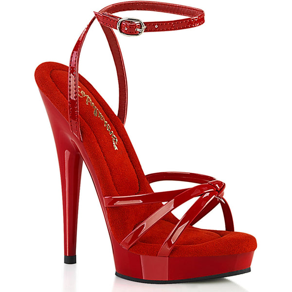 6" Heel, 1" Pf Wrap Around Knotted Strap Sandal Pleaser Fabulicious SULTRY/638