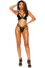 2 Pc. Set Vinyl Bra Elegant Moments  V1212
