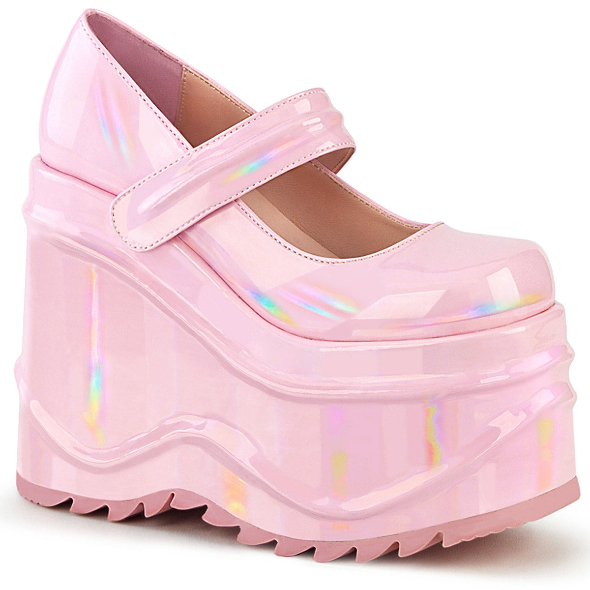 6" Wedge PF Maryjane Pleaser Demonia WAVE/32 Main image