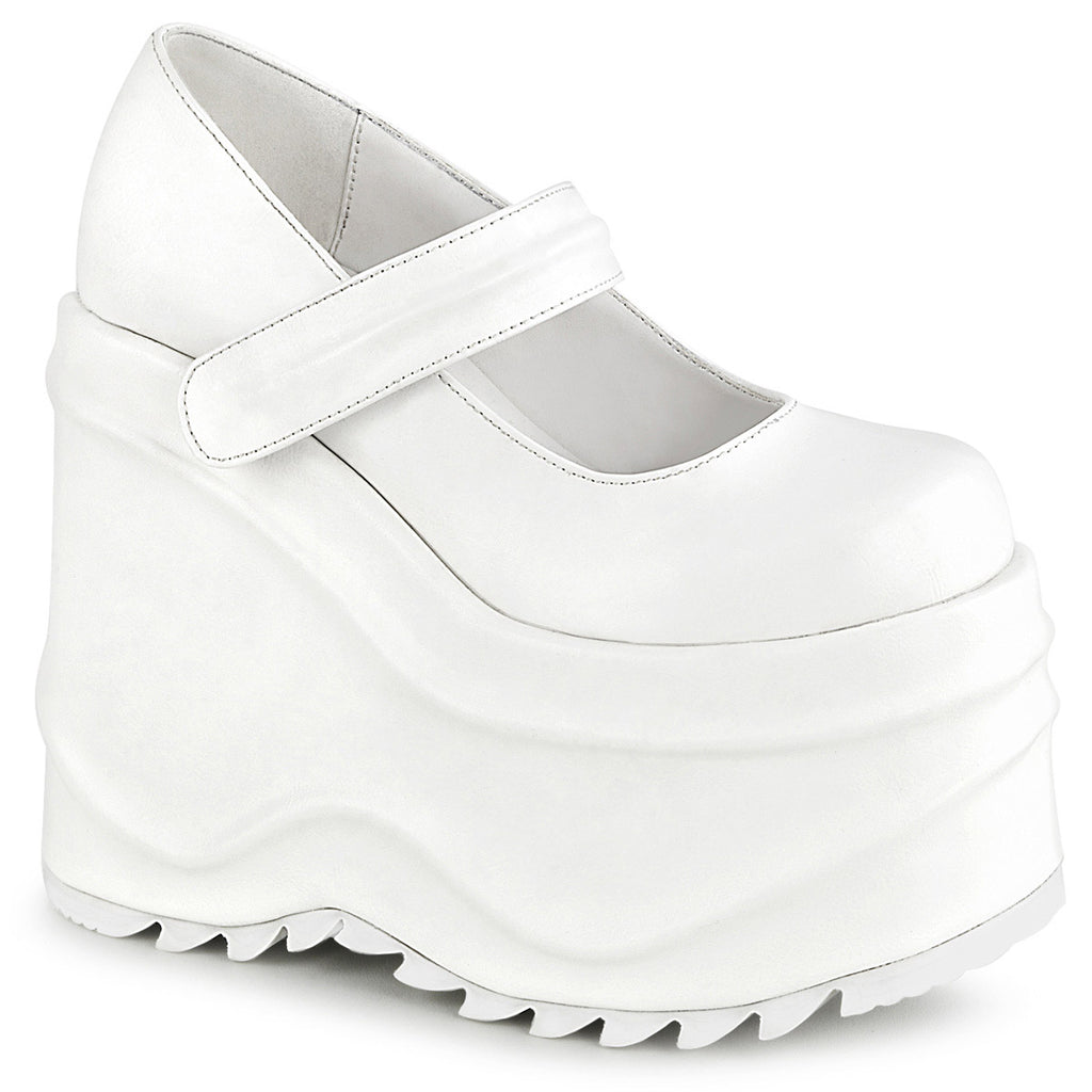 6" Wedge PF Maryjane Pleaser Demonia WAVE/32