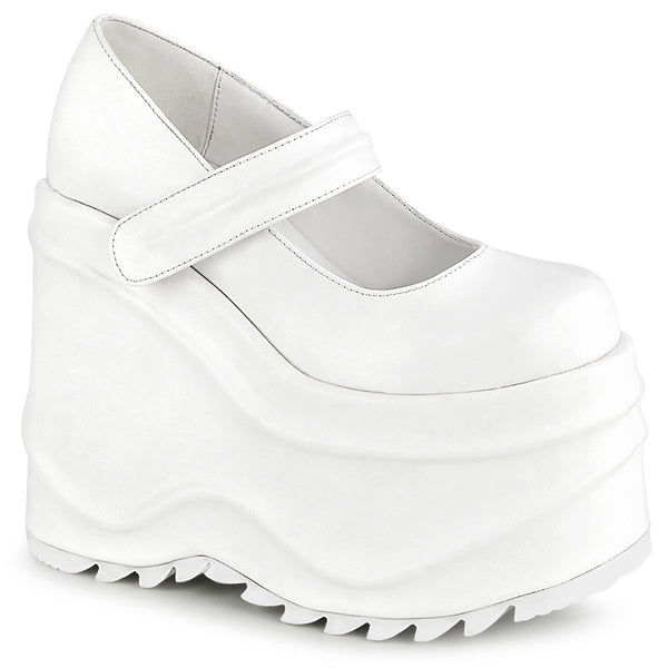 6" Wedge PF Maryjane Pleaser Demonia WAVE/32