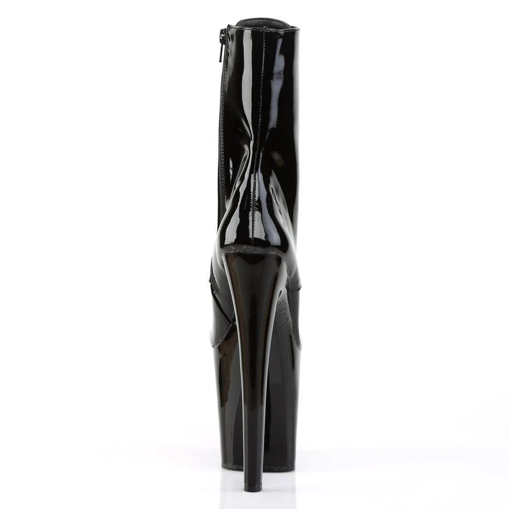 Sexy Platform Stiletto Mid Calf Lace Up Spike High Heel Boots Shoes Pleaser Pleaser XTREME/1020
