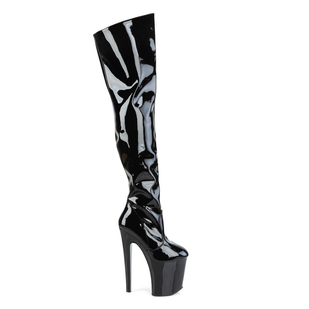 Sexy Platform Stiletto Thigh High Zipper Side High Heel Boots Shoes Pleaser Pleaser XTREME/3010