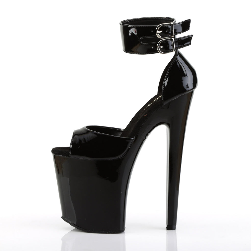 Sexy Ankle Cuff Peep Toe D'Orsay Platform Stiletto High Heels Shoes Pleaser Pleaser XTREME/875